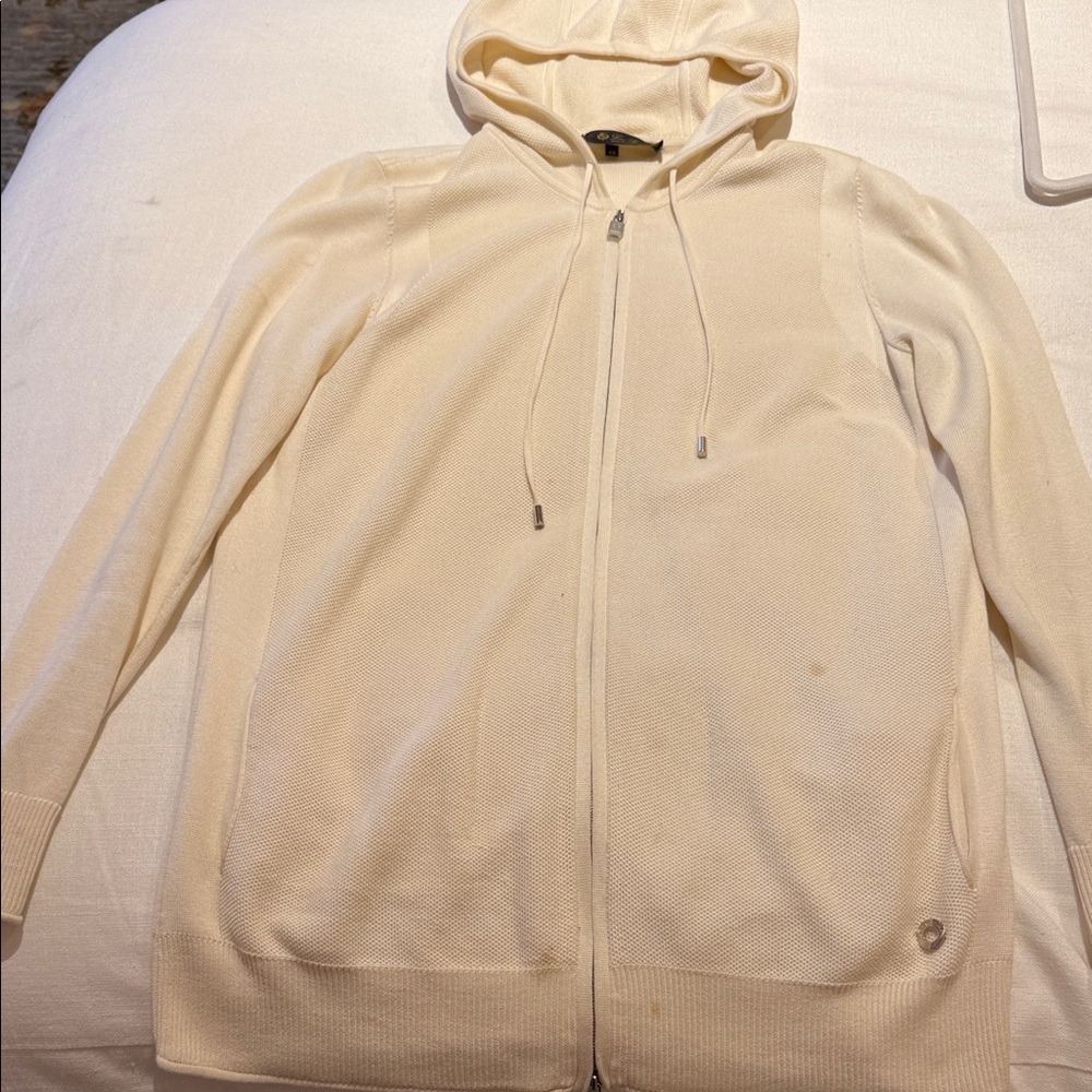 Loro Piana Cream Knit Sweater